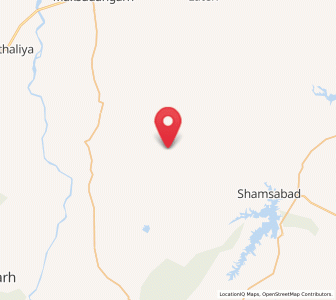Map of Garha Brahman, Madhya Pradesh