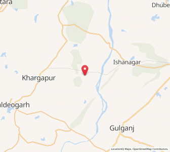 Map of Garhapurwa, Madhya Pradesh