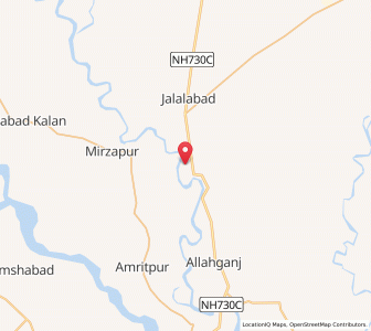 Map of Garhi Aurangabad, Uttar Pradesh