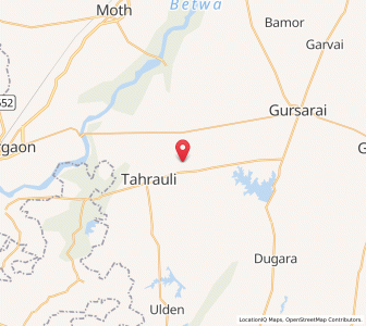 Map of Garhi Kargawan, Uttar Pradesh