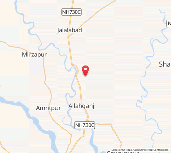 Map of Garhi Madaiyan, Uttar Pradesh