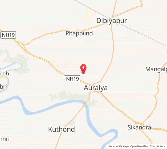 Map of Garhiya Bakhsiram, Uttar Pradesh