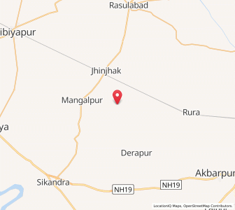 Map of Garhiya Laljit, Uttar Pradesh