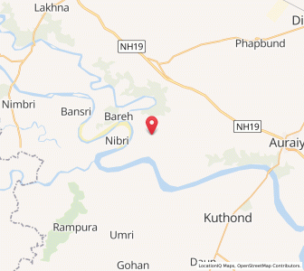 Map of Garia, Uttar Pradesh