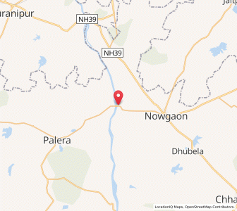 Map of Garrauli, Madhya Pradesh