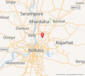 Map of Garui, West Bengal