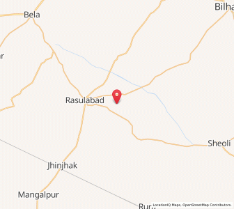 Map of Garwai, Uttar Pradesh