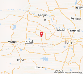 Map of Gategaon, Maharashtra