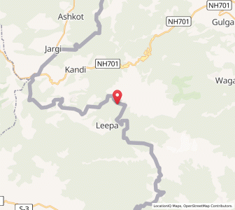 Map of Gatti Pathra, Kashmir