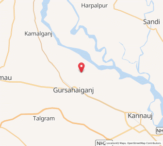 Map of Gauhanakhera, Uttar Pradesh