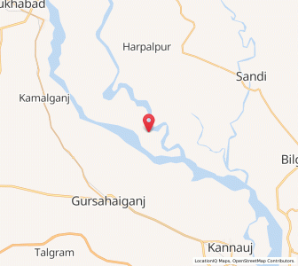 Map of Gaunda, Uttar Pradesh