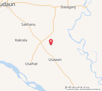 Map of Gauntara, Uttar Pradesh