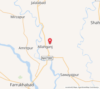 Map of Gauntia Patti, Uttar Pradesh