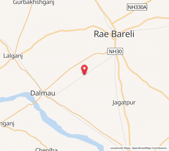Map of Gaura Umarni, Uttar Pradesh