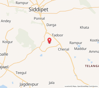 Map of Gauraipalli, Andhra Pradesh