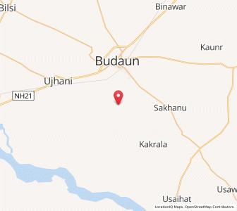 Map of Gauramai, Uttar Pradesh