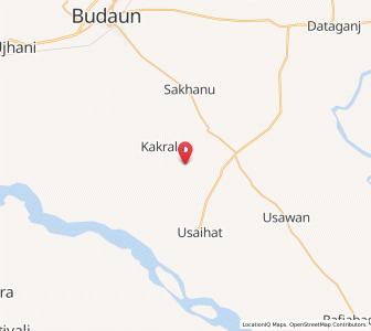 Map of Gauramal, Uttar Pradesh