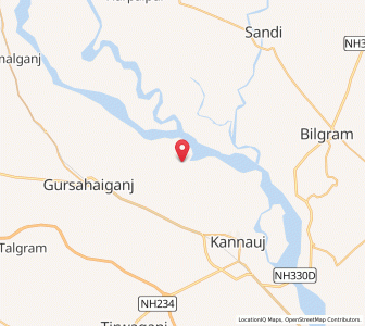 Map of Gauran Purwa, Uttar Pradesh