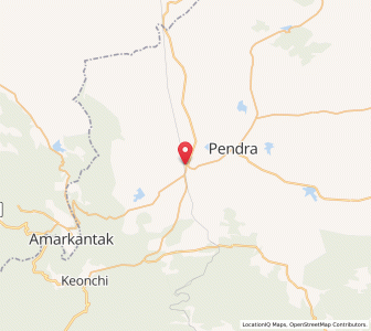 Map of Gaurela, Madhya Pradesh