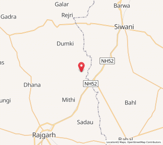 Map of Gawalisar, Rajasthan