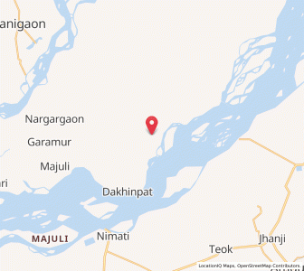 Map of Gayangaon, Assam