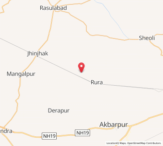 Map of Gendamau, Uttar Pradesh