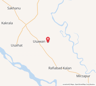 Map of Geonri, Uttar Pradesh