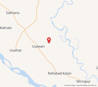 Map of Geonteya, Uttar Pradesh