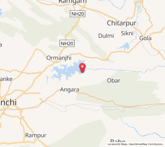 Map of Getalsud, Jharkhand