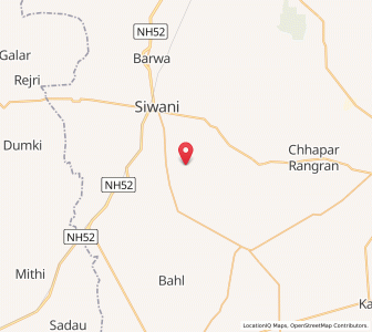 Map of Ghadhawa, Haryana