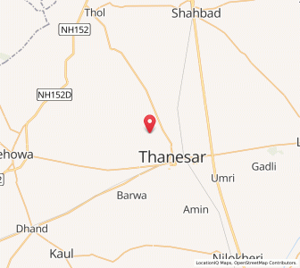 Map of Ghamur Kheri, Haryana