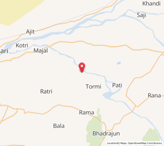 Map of Ghana, Rajasthan
