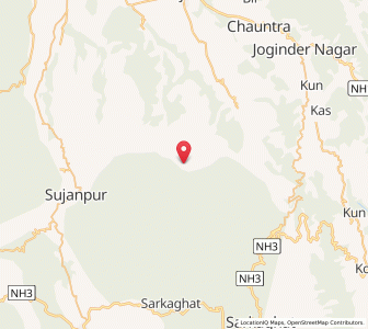 Map of Ghanala, Himachal Pradesh