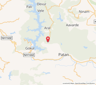 Map of Ghanbi, Maharashtra