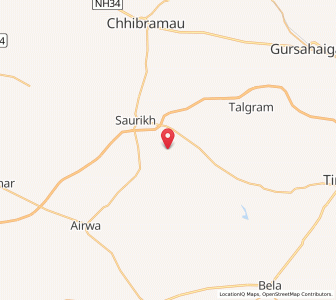 Map of Ghasi Nagla, Uttar Pradesh