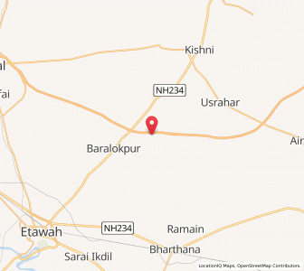 Map of Ghasipura, Uttar Pradesh