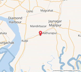 Map of Ghateswar, West Bengal