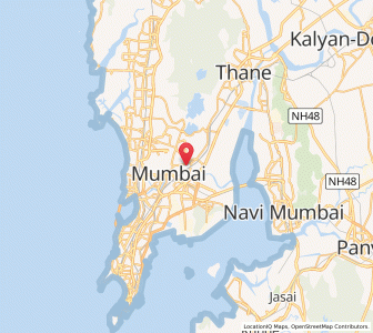 Map of Ghatkopar, Maharashtra