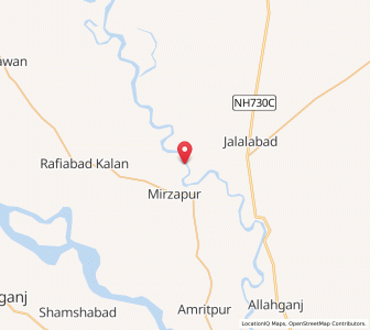 Map of Ghazipur Chakatla, Uttar Pradesh