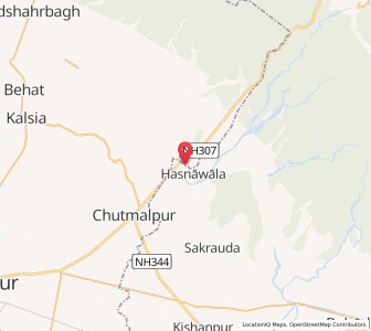 Map of Gherkarma, Uttar Pradesh