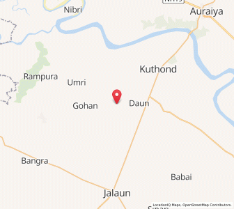 Map of Ghilaua, Uttar Pradesh