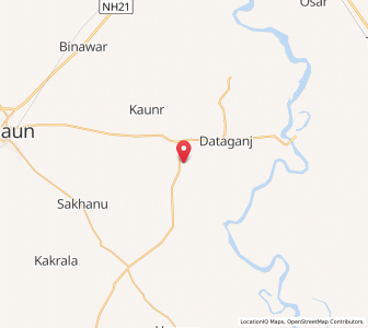 Map of Ghilaur, Uttar Pradesh