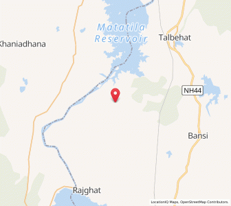 Map of Ghisauli, Uttar Pradesh
