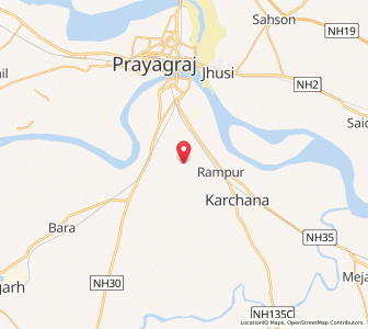 Map of Ghoghapur, Uttar Pradesh