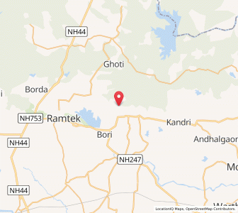 Map of Ghogra, Maharashtra