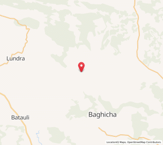 Map of Ghordega, Chhattisgarh