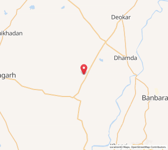 Map of Ghota, Chhattisgarh