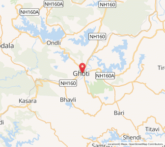 Map of Ghoti Budrukh, Maharashtra