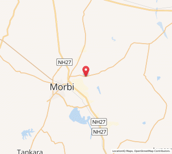 Map of Ghotu, Gujarat