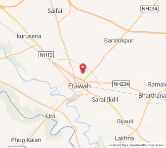 Map of Ghughaipur, Uttar Pradesh